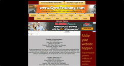 Desktop Screenshot of gyrotraining.com