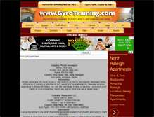 Tablet Screenshot of gyrotraining.com